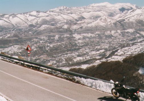 Amiternina dall'alto